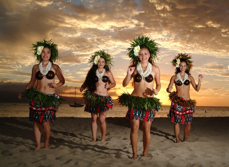 hotel lahaina resort activité luau