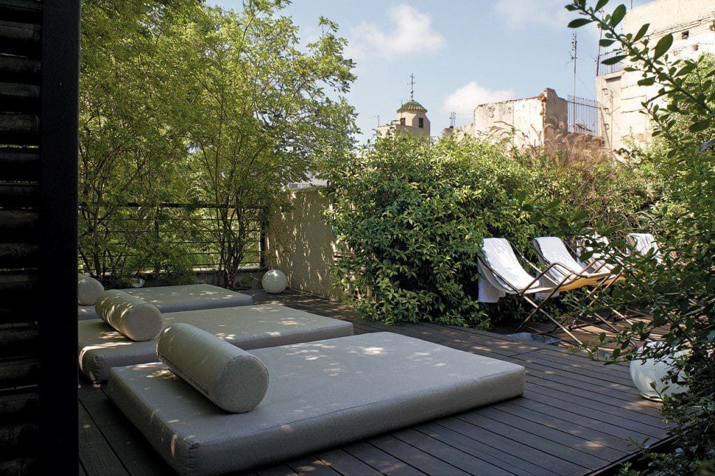 Hôtel Neri à Barcelone 14 Hotel Neri Barcelone - Terrasse privée