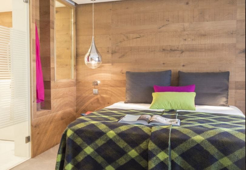 chambre de l'hôtel Pashmina à val thorens chambre de l'hôtel Pashmina à val thorens