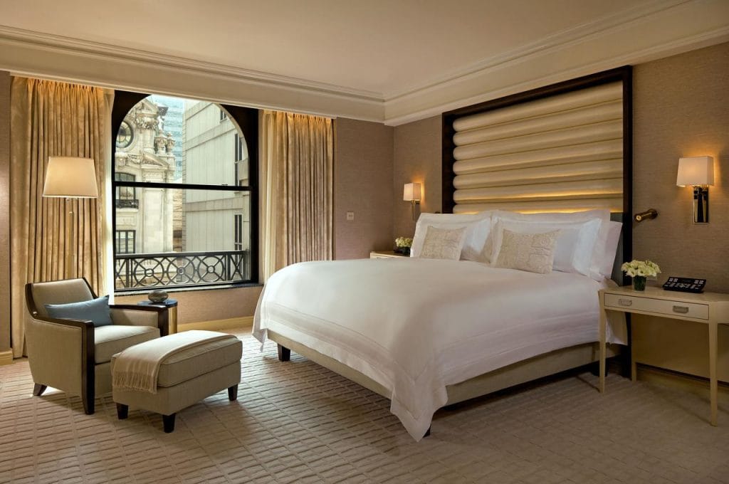 Hôtels à New York - Chambre de l'hôtel Peninsula