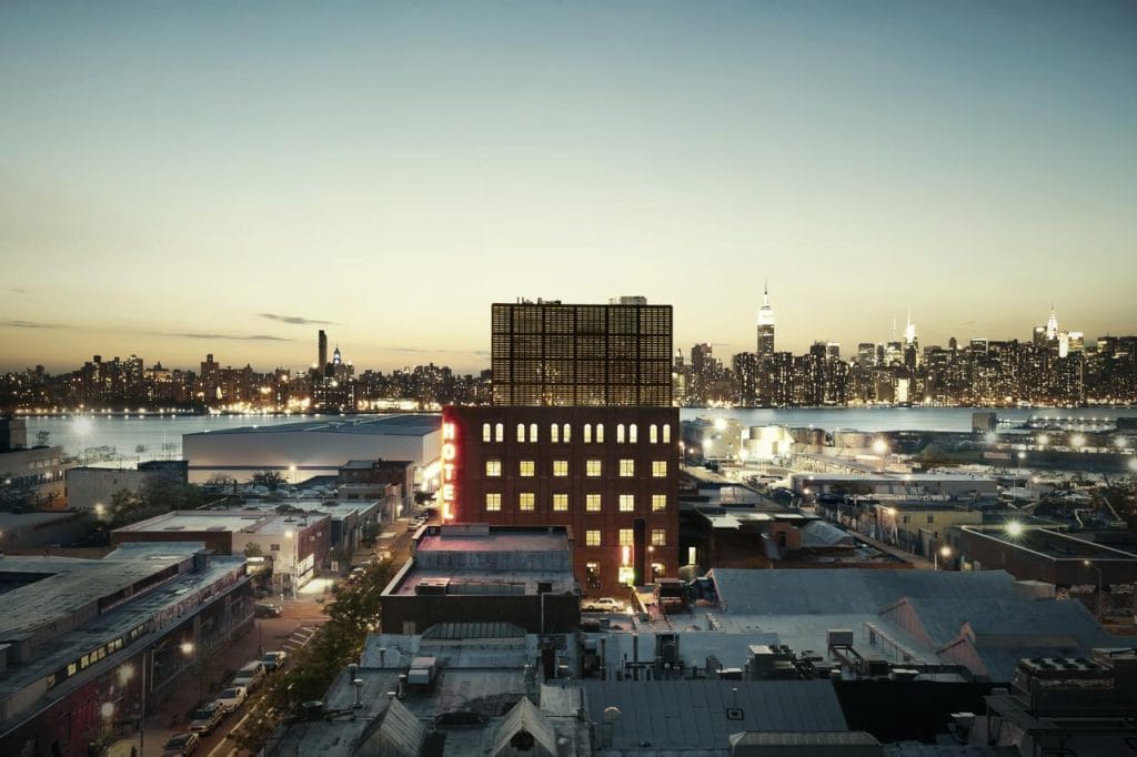 Hôtel avec vue à New York - Wythe Hotel à Brooklyn