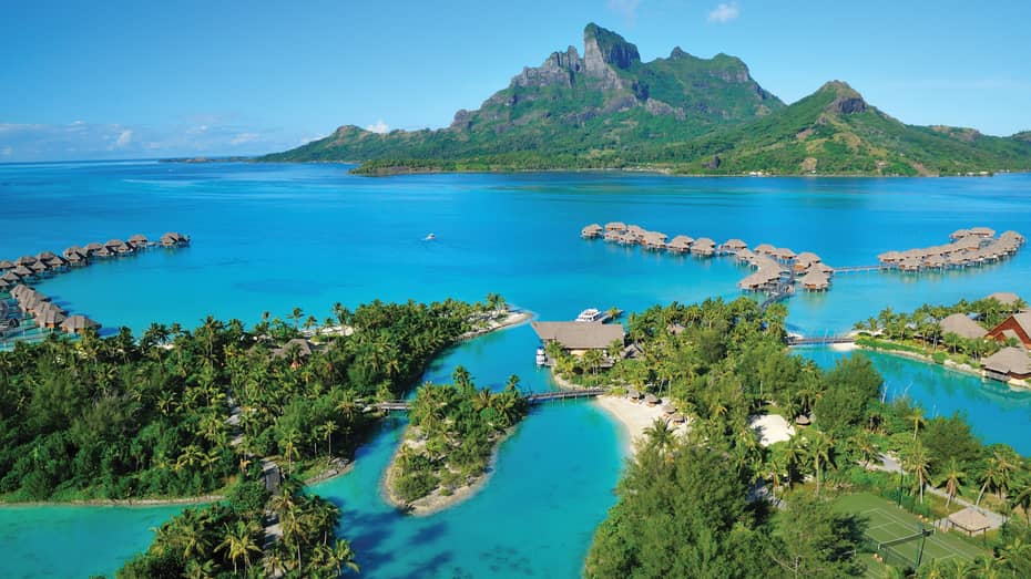 Hotel Four Seasons Bora Bora en Polynésie
