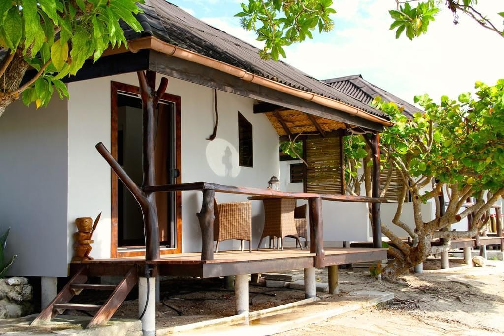 Polynésie Iles des Tuamotu Havaiki Lodge sur Fakarava Bungalows
