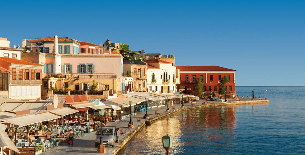 Ville de Kolymvari en Grèce