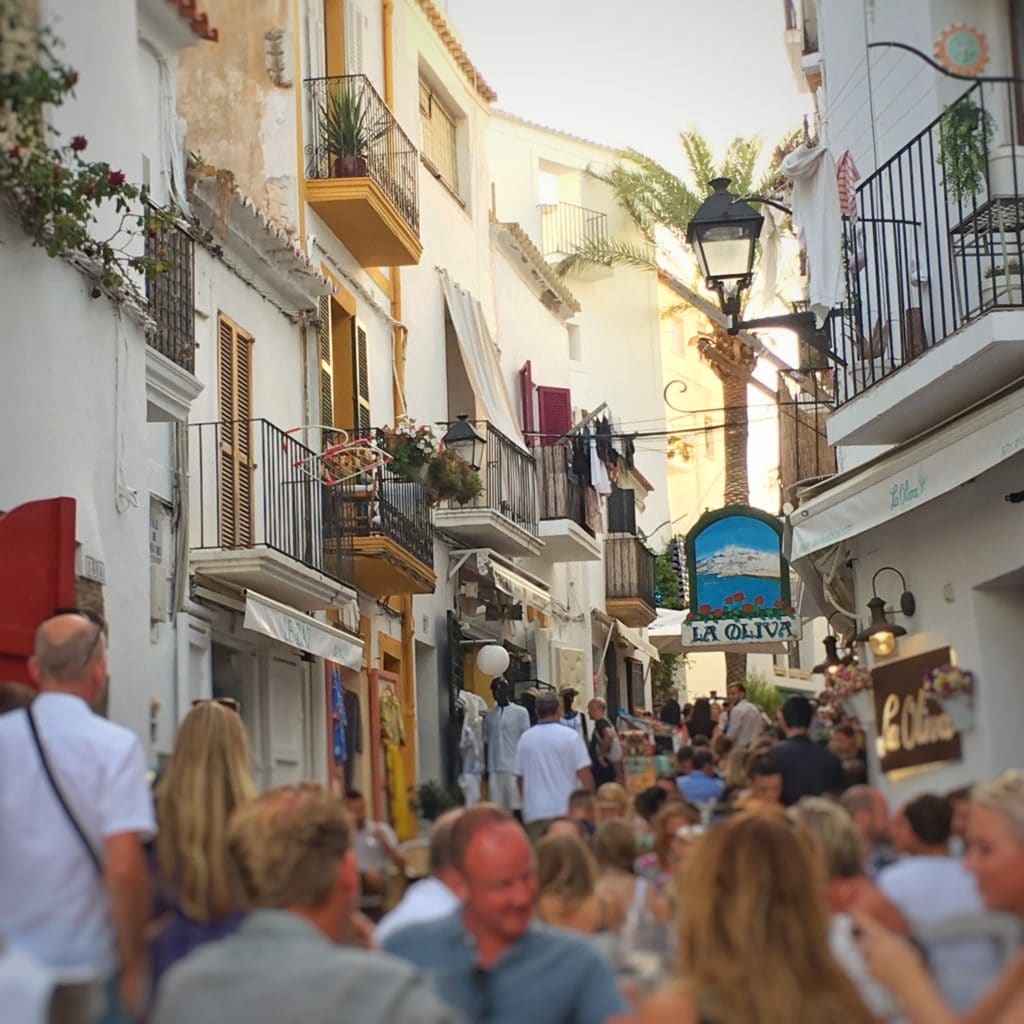 Shopping vieille ville d'Ibiza
