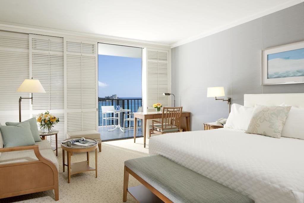 Les 5 plus beaux hôtels d'Oahu à Hawaii - Hôtel Halekulani - Chambre