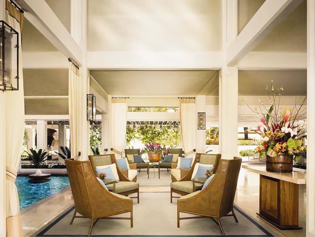 Les 5 plus beaux hôtels d'Oahu à Hawaii - Hôtel Halekulani - Hall