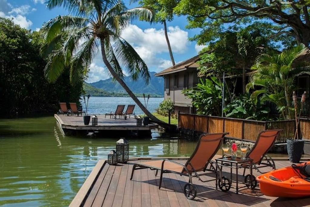 les 5 plus beaux hôtels d'Oahu à Hawaii - Hôtel Paradise Bay Resort - Terrasse hotel