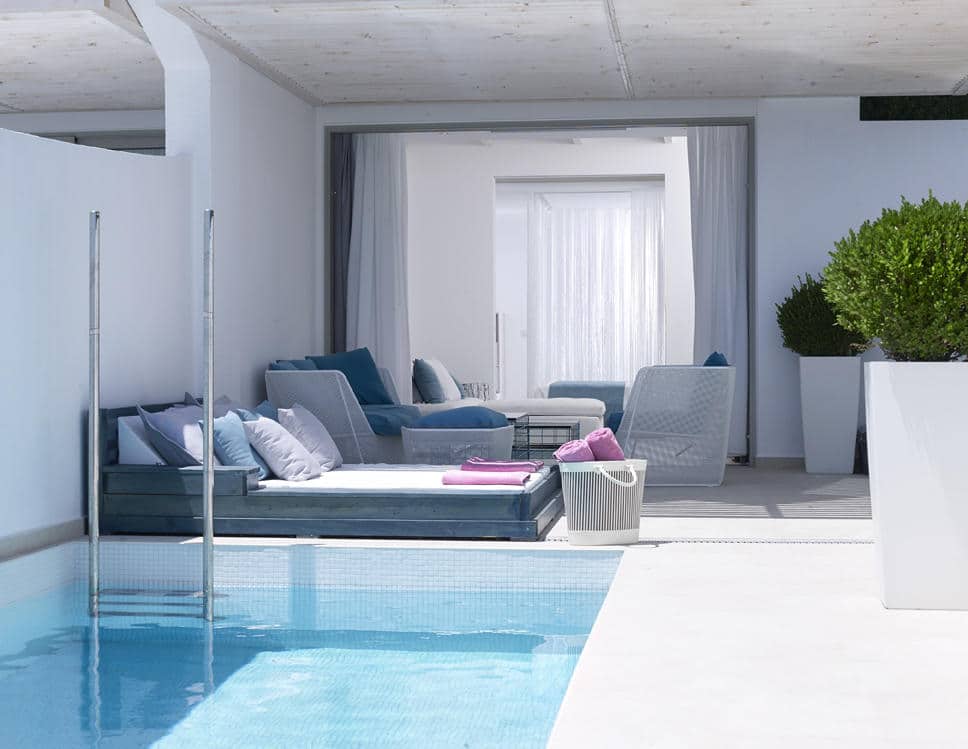 les 10 plus beaux hôtels de Grèce - Hôtel Proteas Blu Resort Samos - chambre avec piscine