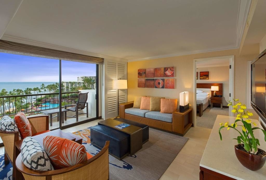 Les 5 plus beaux hôtels de Maui Hawaii - Hôtel Hyatt Regency Maui Resort & Spa - Chambre