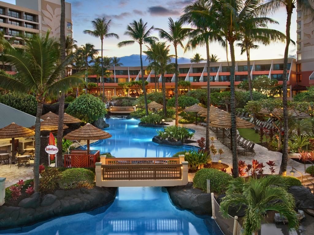 Les 5 plus beaux hôtels de Maui Hawaii - Hôtel Marriott's Maui Ocean Club Piscine