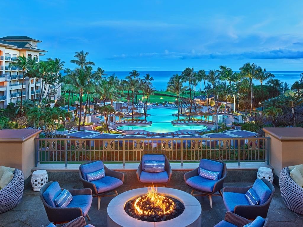Les 5 plus beaux hôtels de Maui Hawaii - Hôtel The Ritz Carlton Kapalua Piscine