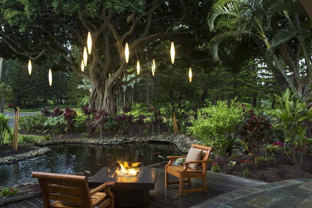 Les 5 plus beaux hôtels de Maui Hawaii - Hôtel The Ritz Carlton Kapalua Salon Extérieur