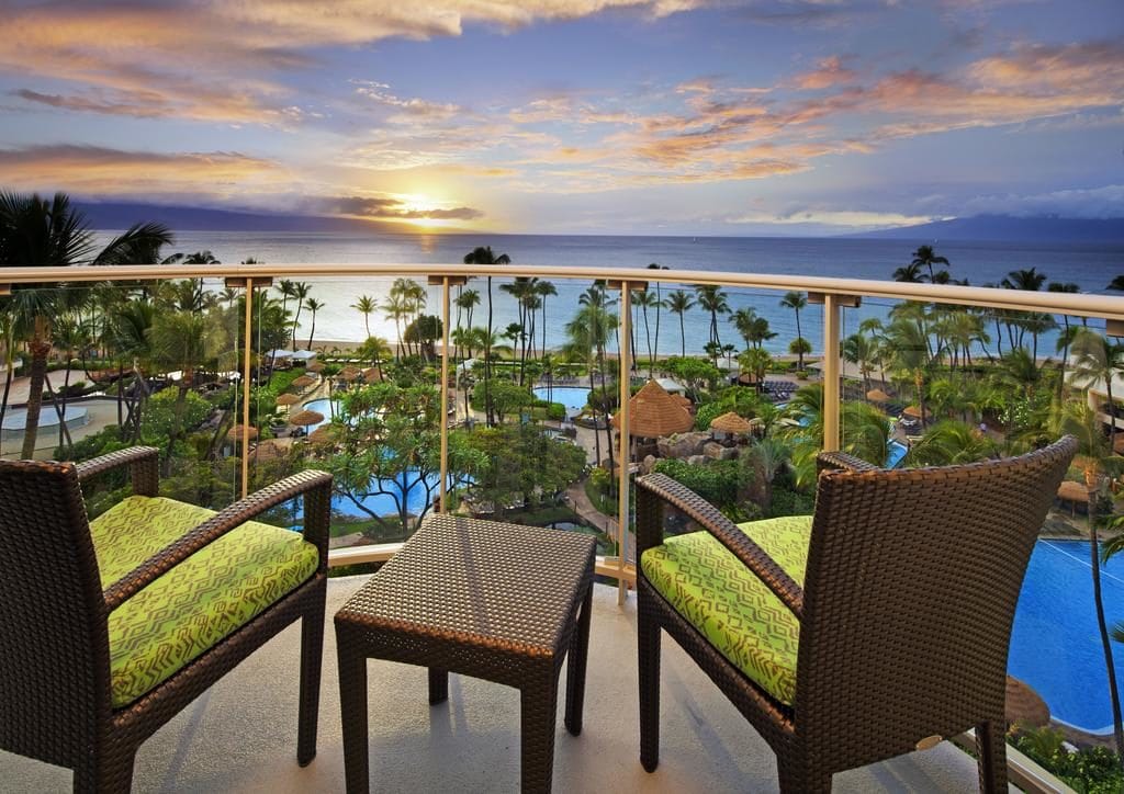 Les 5 plus beaux hôtels de Maui Hawaii - Hôtel The Westin Maui Resort Vue de la chambre
