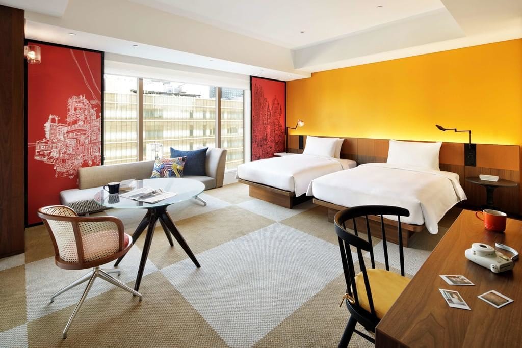 Les meilleurs hôtels de Tokyo - Hotel Hyatt Centric Ginza Tokyo - chambre