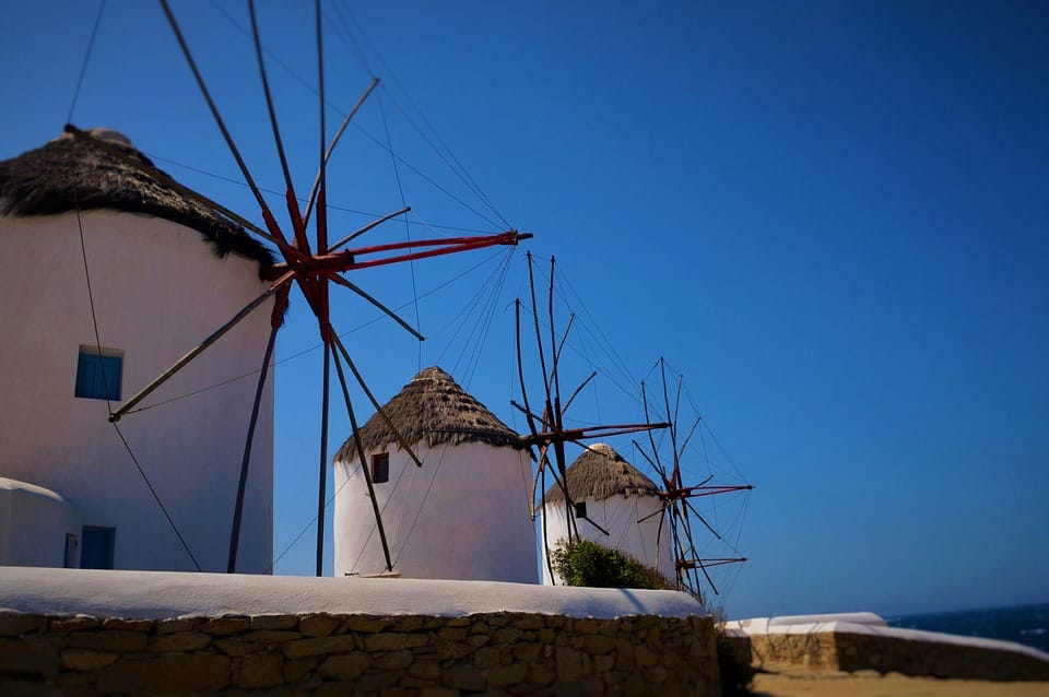 Les 8 choses incontournables à faire à Mykonos en 2020 3 Mykonos Moulins à vent