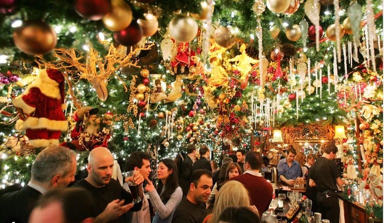 Top 8 des bars les mieux décorés pour Noël à New York