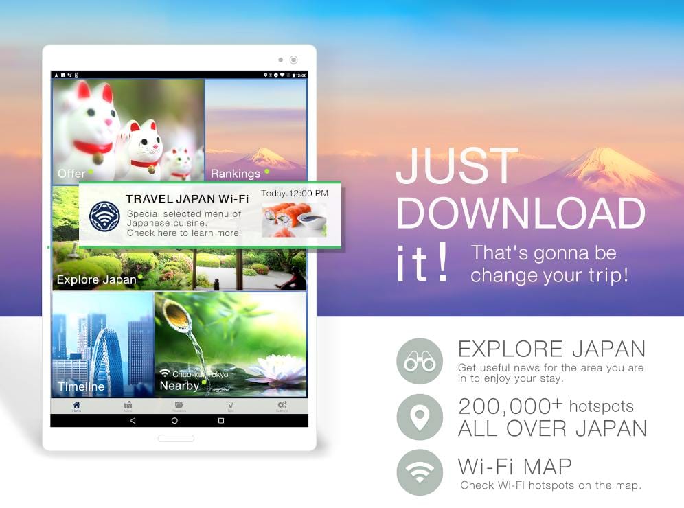 Applications essentielles pour la surveillance météorologique et catastrophe naturelle- Travel Japan Wi-Fi pour un accès facile
