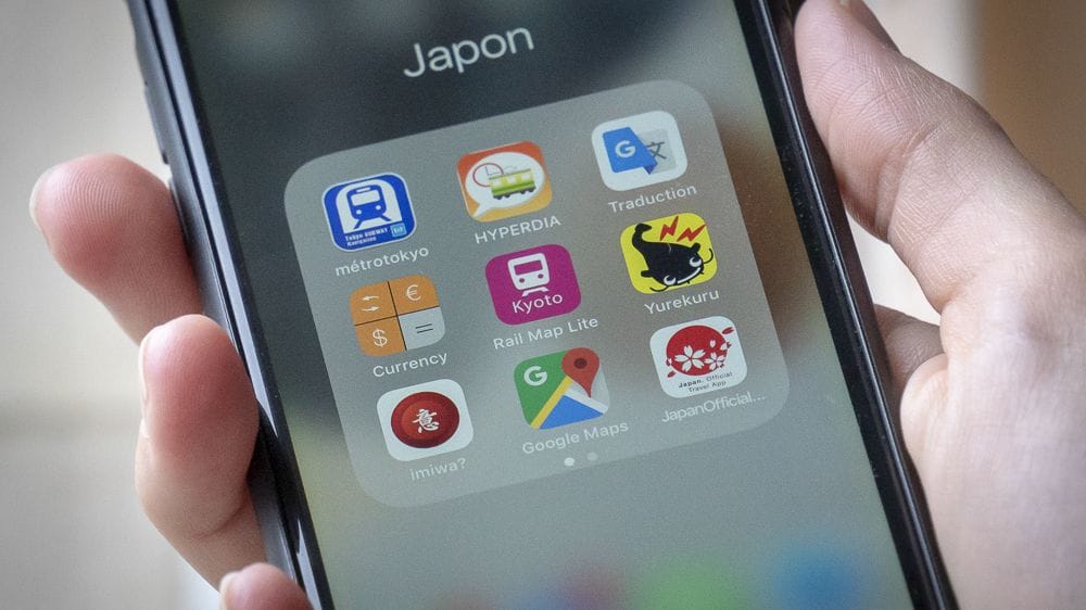 Les applications essentielles et utiles pour voyager à Tokyo