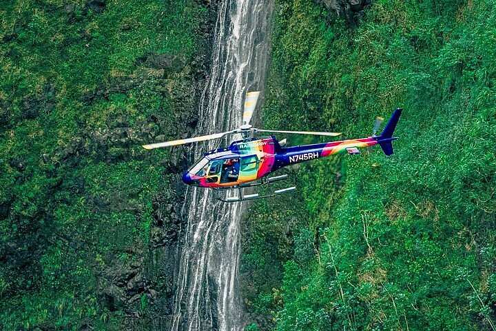 Tour en helicoptere oahu avec vue sur les cascades