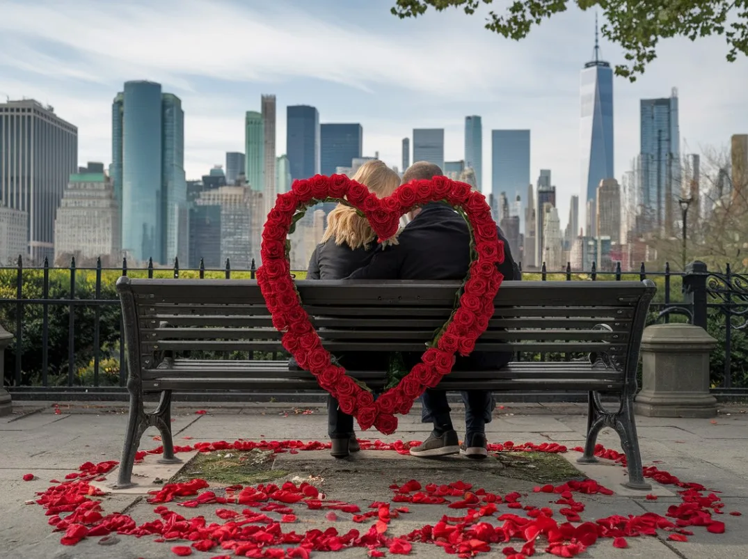fêter la saint valentin à New York
