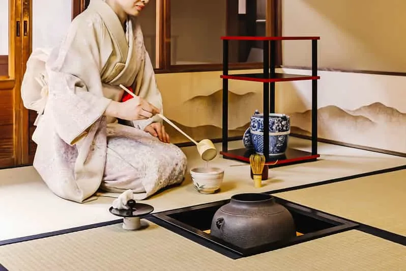 Ceremonie du the a Kyoto