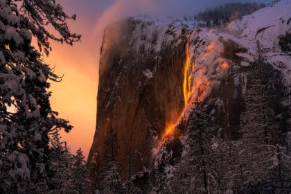 Cascade de feu Yosemite - Mike Mezeul II Photography LLC