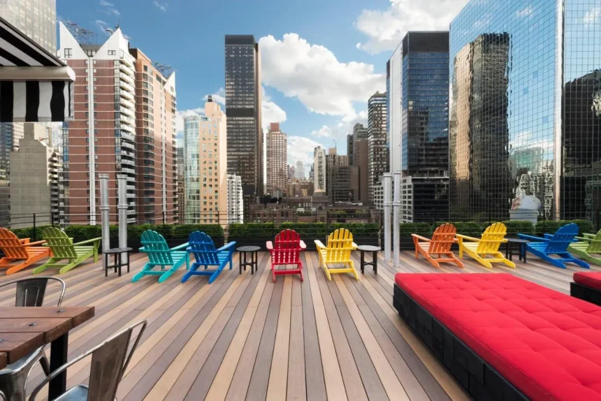 Hotel Pod51 New York pas cher rooftop