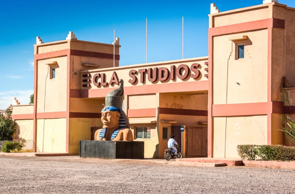Maroc : découvrez les lieux de tournage mythiques du Cinéma 7 CLA Studios Cinéma a Ouarzazate
