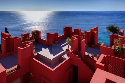 La Muralla Roja de Ricardo Bofill