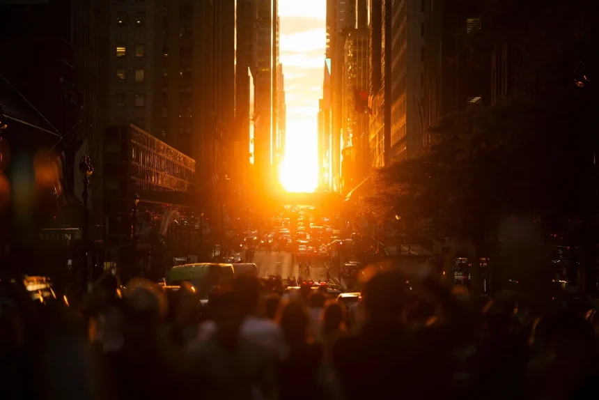 tout savoir sur le Manhattanhenge New-York