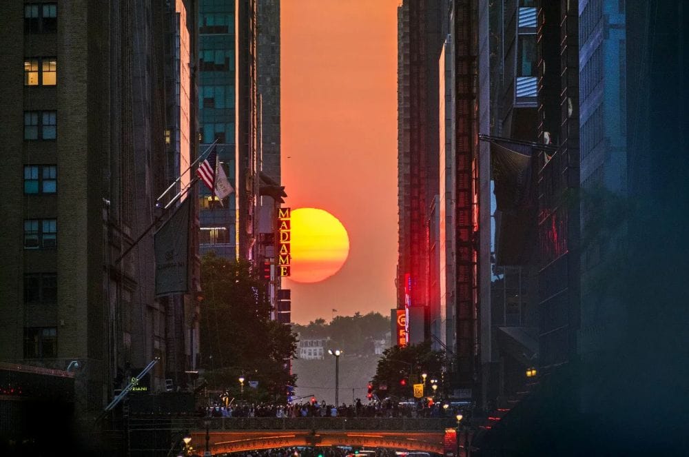 Manhattanhenge New York City