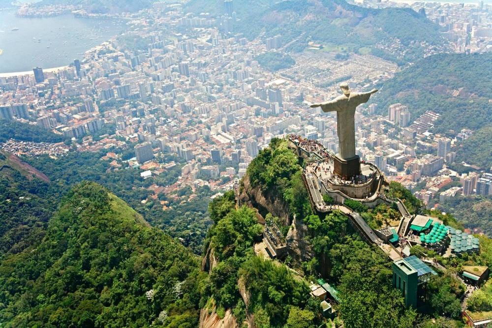 7 merveilles du monde antique et moderne : voyage à travers le temps 4 Christ Rédempteur de Rio de Janeiro - Brésil -7 Merveilles du Monde