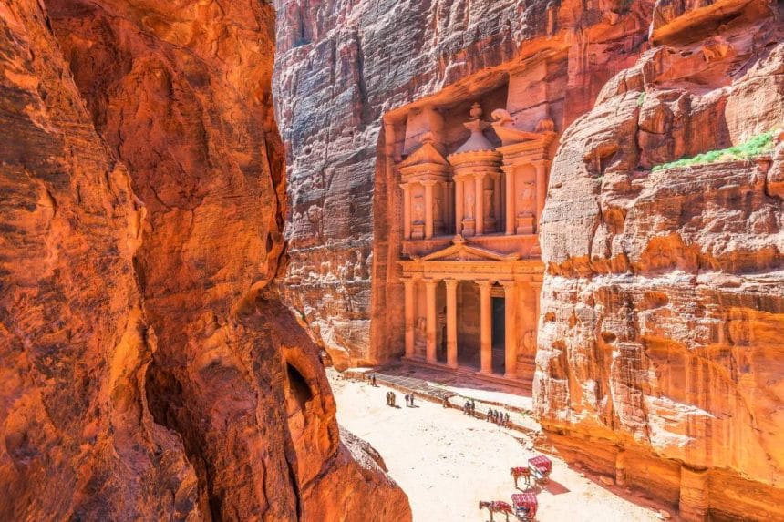 Petra en Jordanie -7 Merveilles du Monde