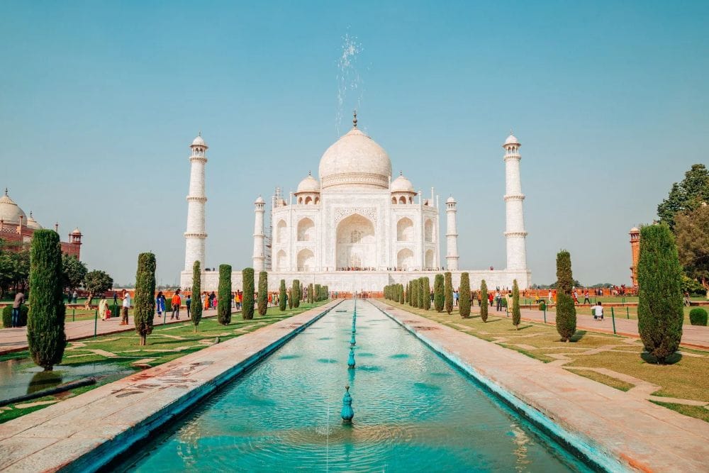 7 merveilles du monde antique et moderne : voyage à travers le temps 8 Taj Mahal en Inde -7 Merveilles du Monde