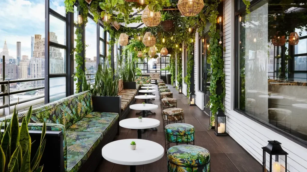 Top 10 des hôtels à New York avec rooftop (bar, piscine, terrasse) 10 Gansevoort meatpacking