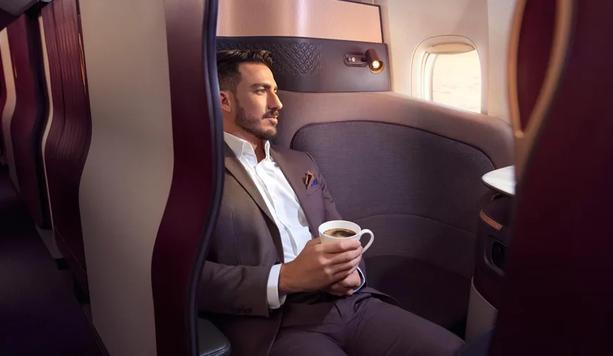 Qsuite Qatar Airways
