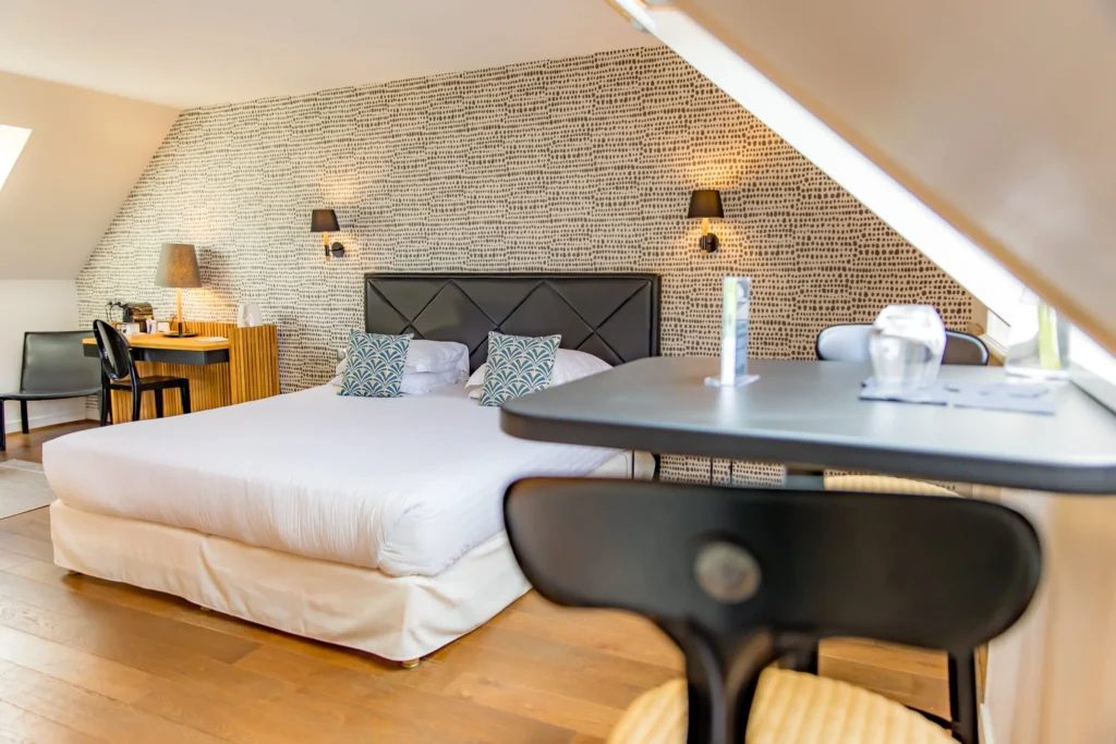 chambre Hôtel La Baie des Anges en Bretagne