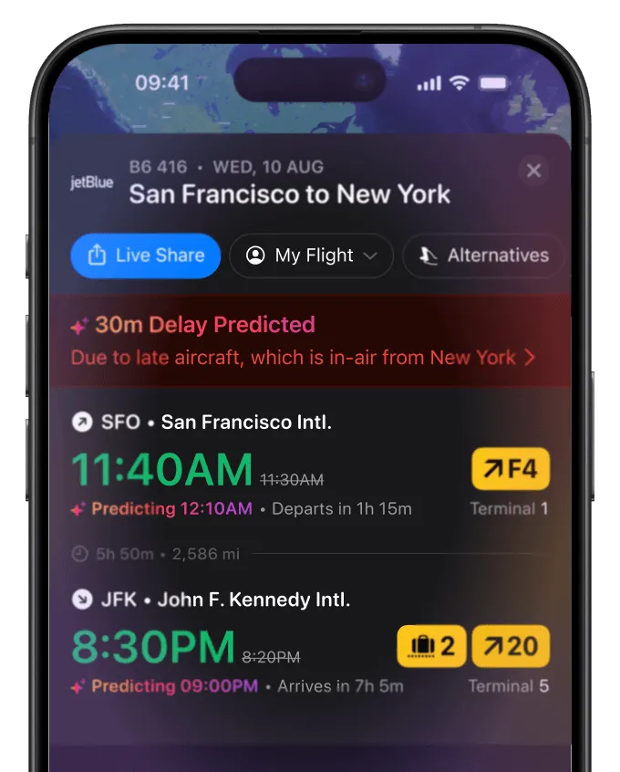 Flighty : l’application de suivi de vols la plus cool pour voyager sereinement 5 application flighty suivi de vols