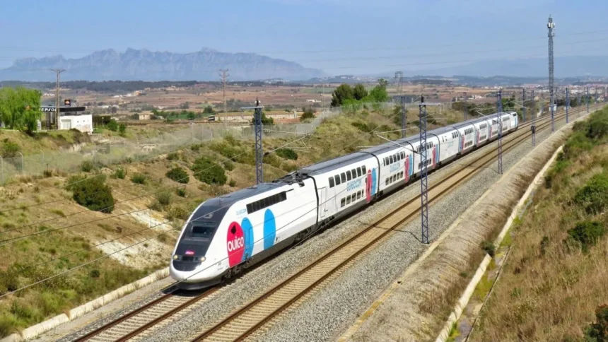 Voyage Train OuiGo Lyon Barcelonne