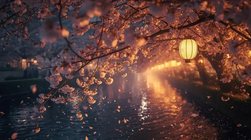 Yozakura : les cerisiers en fleurs la nuit au Japon (guide complet + meilleurs spots 2026) 2 Yozakura les cerisiers en fleurs la nuit au Japon
