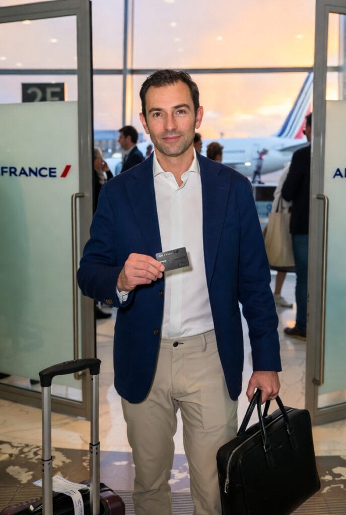 Avantages carte Air France Amex 2026 : Miles, bagage gratuit, XP, le guide définitif 3 avantage voyage carte air france klm amex