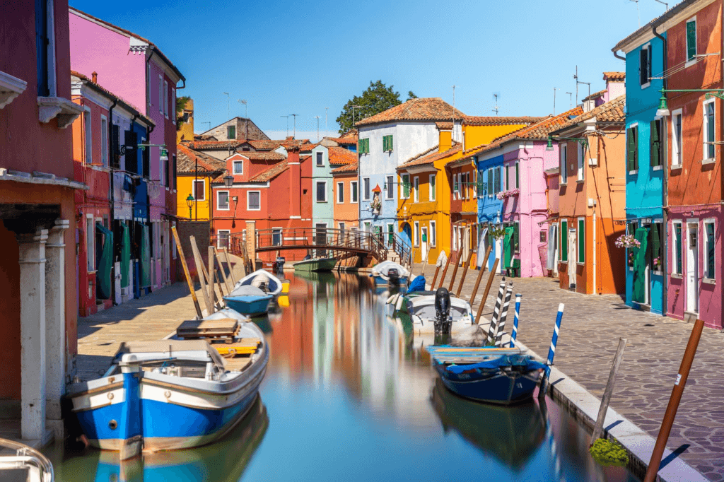 L'île de Burano, la plus belle île de la lagune de Venise