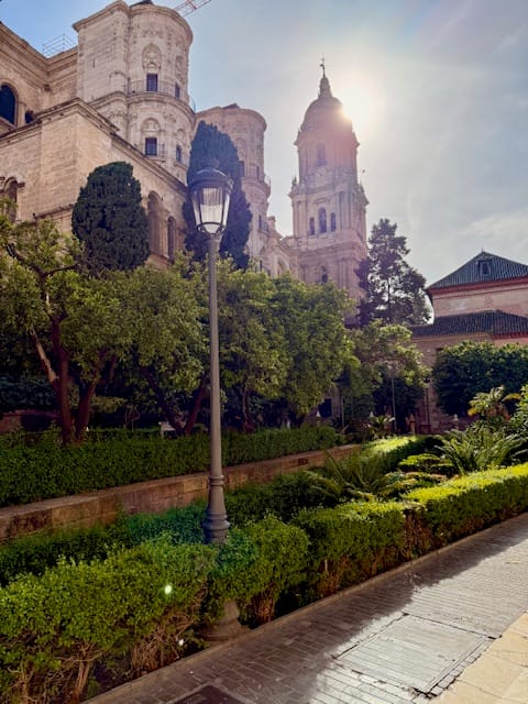 vue Cathédrale Malaga
