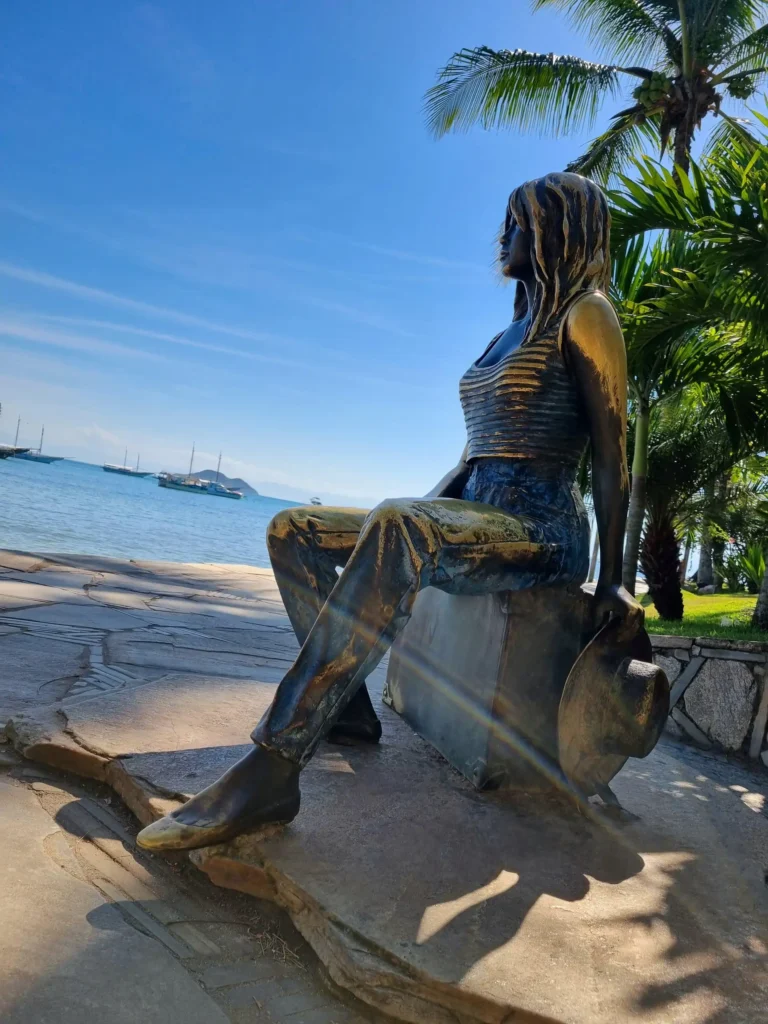 statue Brigitte bardot à Buzios