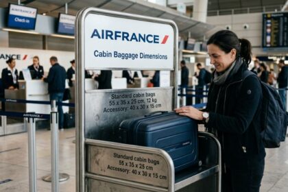 Dimensions bagages cabine Air France