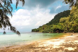 Koh Rong Sanloem - plage cambodge