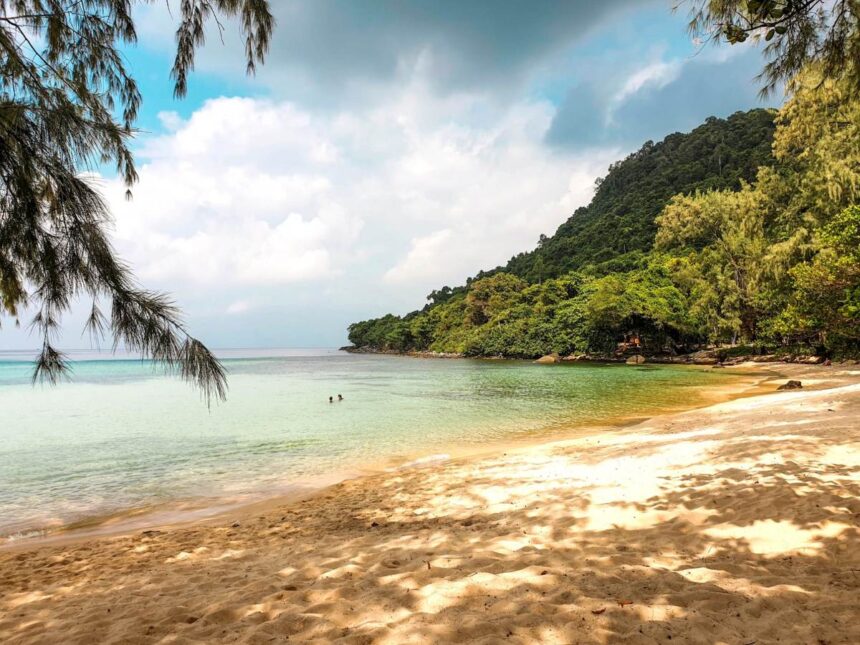 Koh Rong Sanloem - plage cambodge