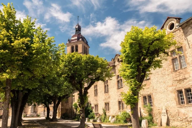 Saint Antoine lAbbaye en Isere