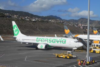 Boeing 737-800 de Transavia France au sol